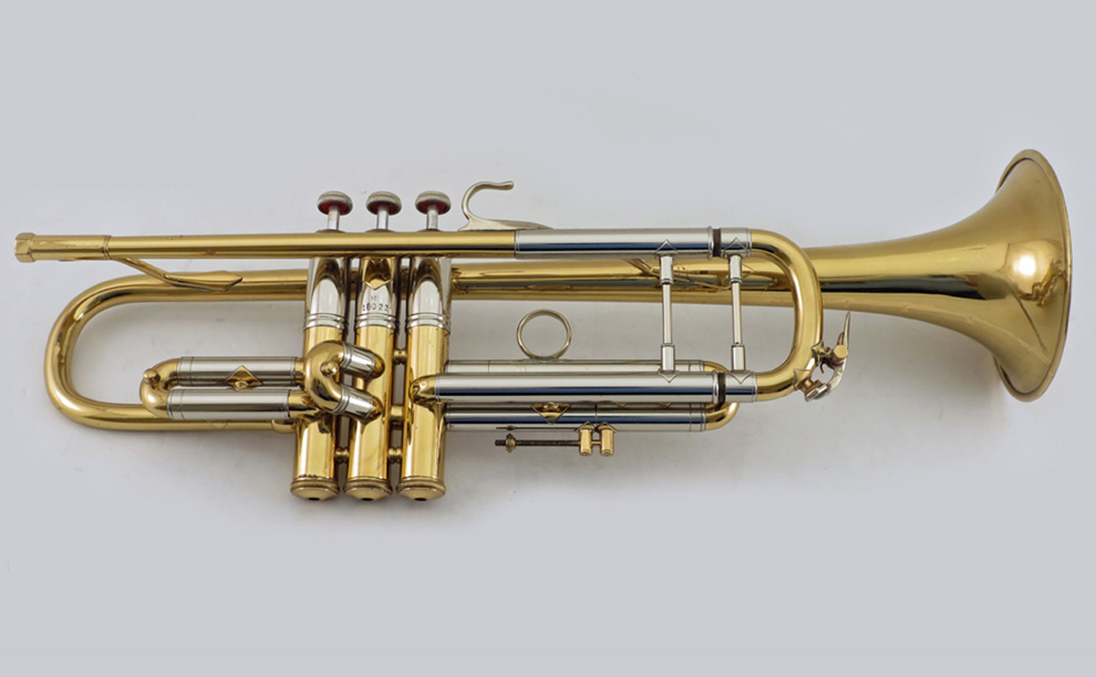 Mt. Vernon Bach Stradivarius Bb Trumpet Before_01 FixThis! Instrument